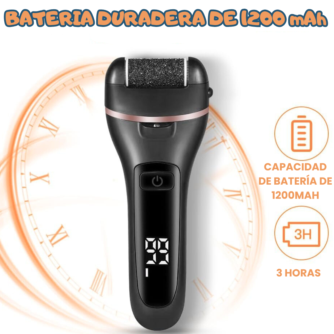 Exfoliante para pies portátil